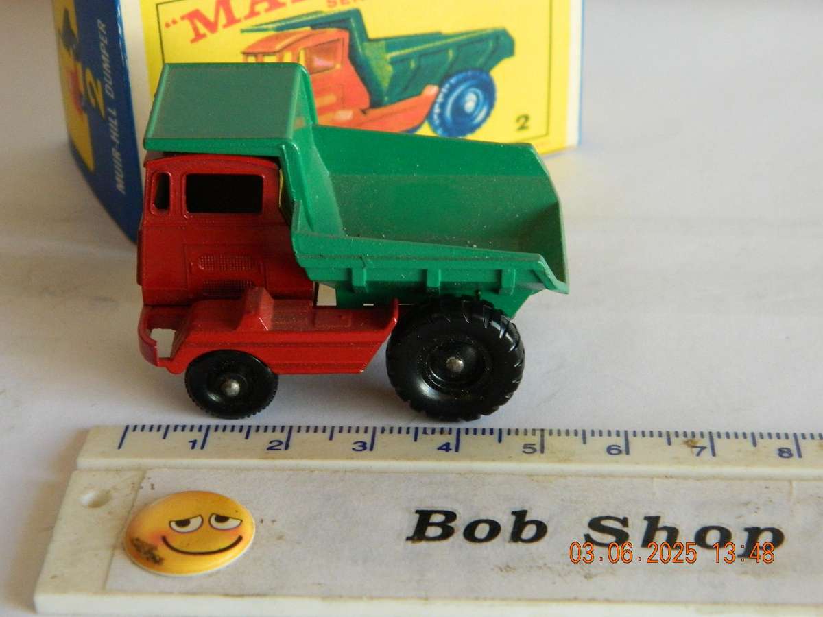 MATCHBOX SERIES  -  2 -    MUIR-HILL DUMPER TRUCK