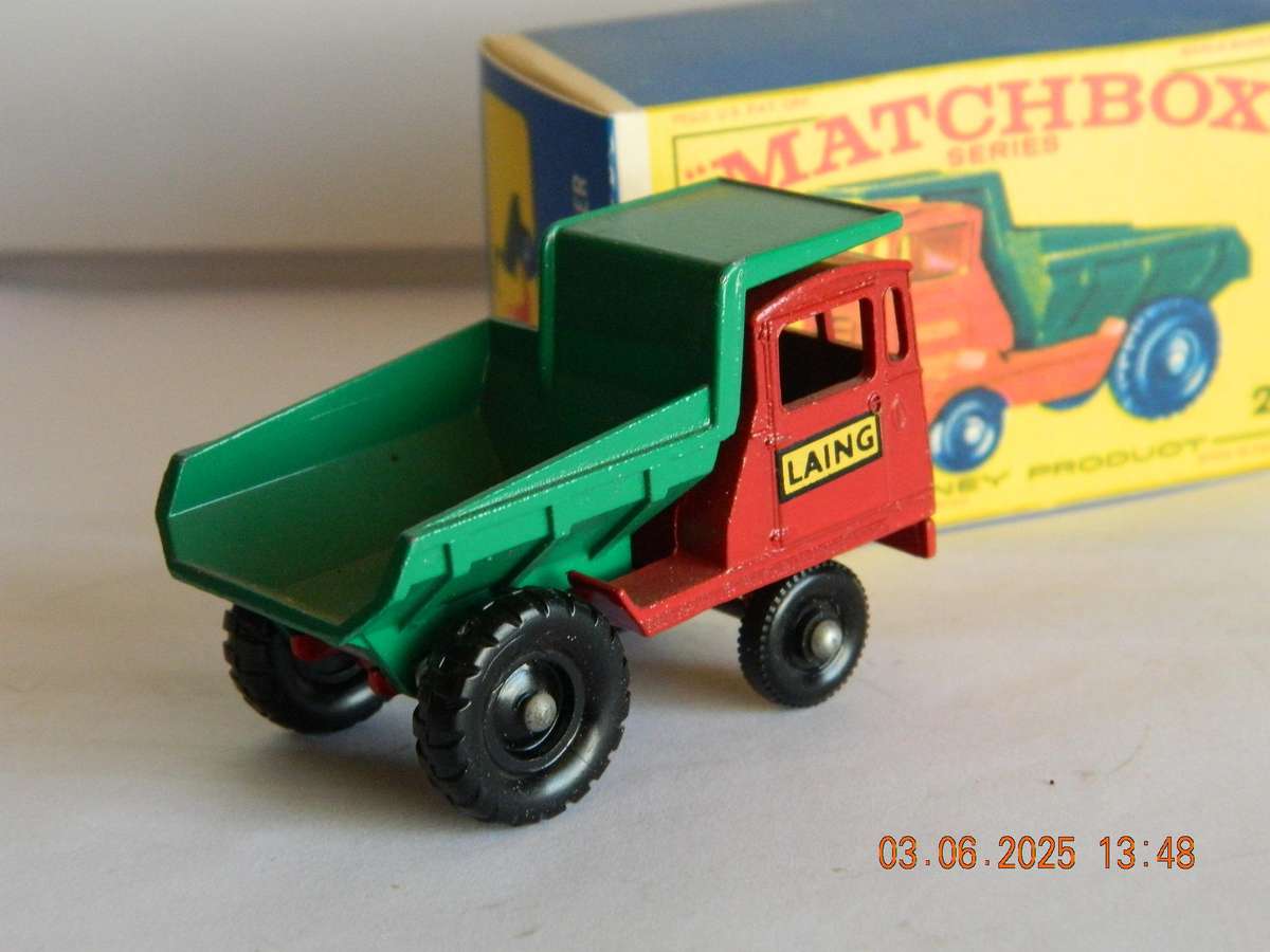 MATCHBOX SERIES  -  2 -    MUIR-HILL DUMPER TRUCK