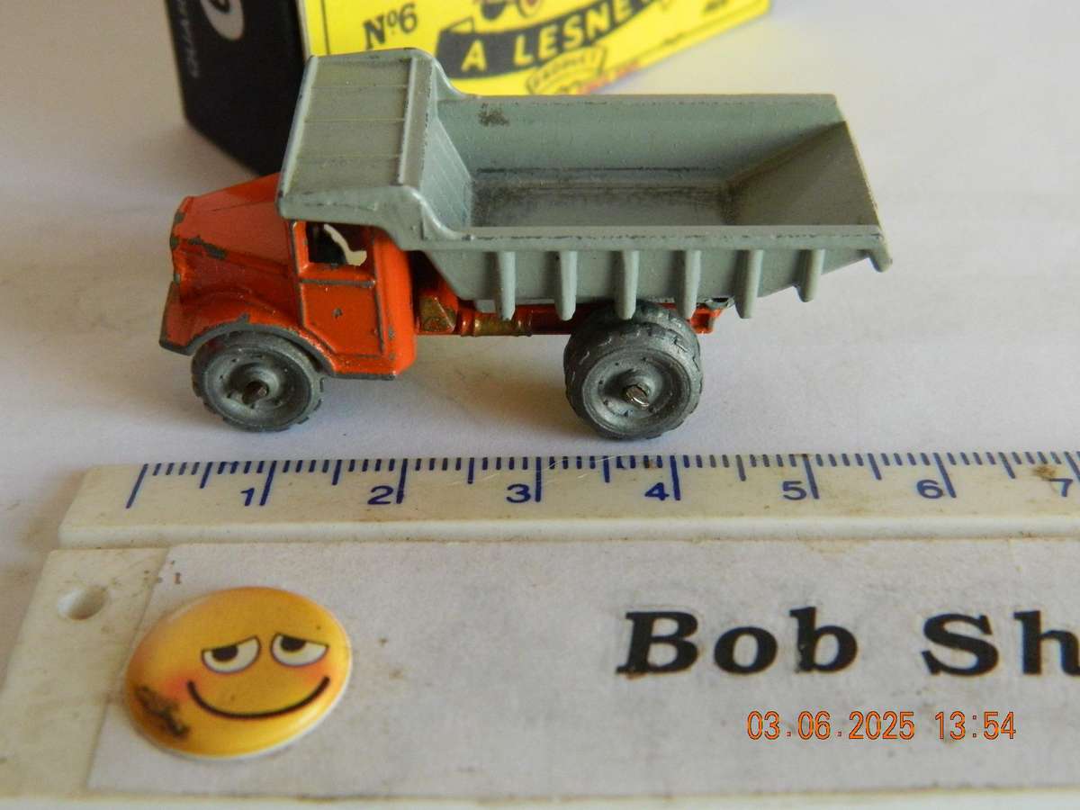 MATCHBOX SERIES  - 6  -    QUARRY TRUCK  (55MM)