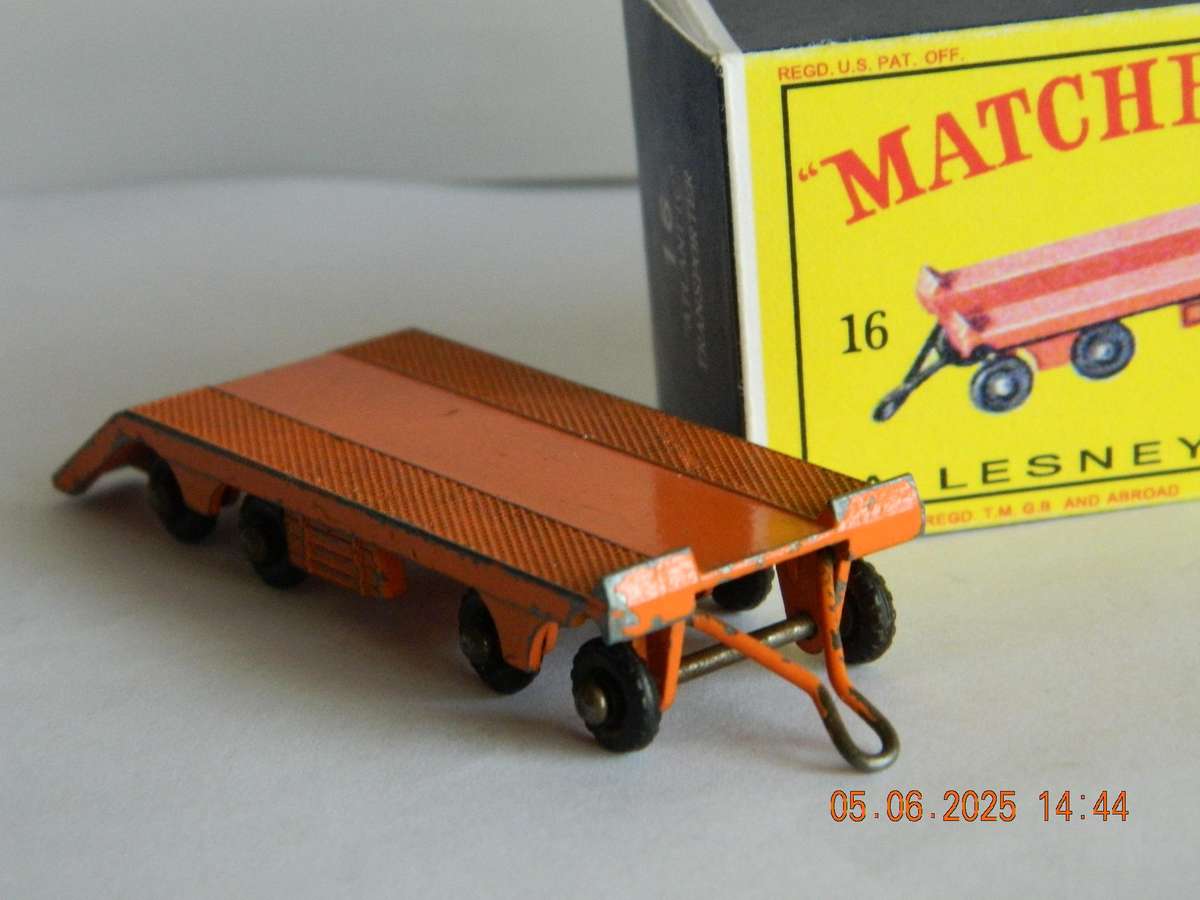 MATCHBOX SERIES  - 16  -  SUPER  "ATLANTIC"  TRANSPORTER TRAILER