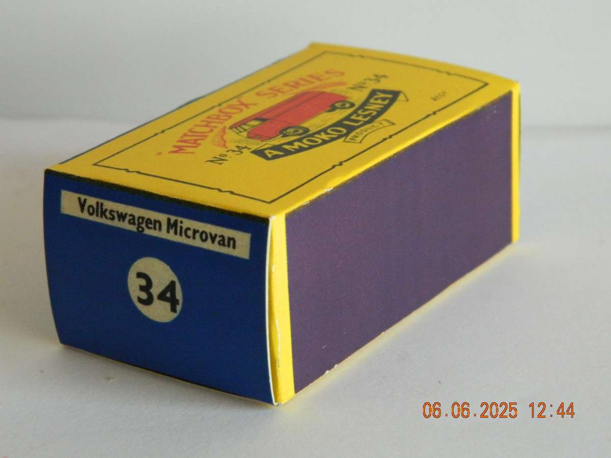MATCHBOX SERIES  -  34  -   VOLKSWAGEN 15CWT VAN
