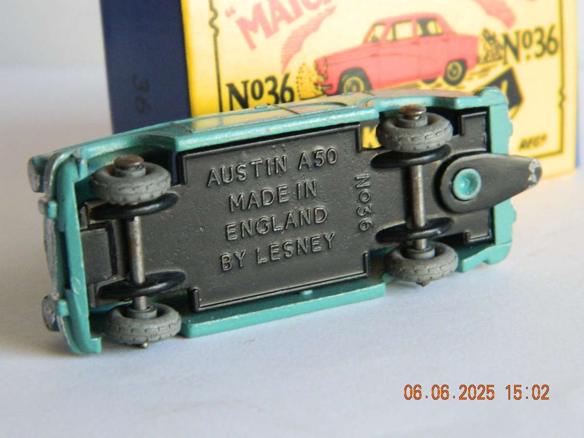 MATCHBOX SERIES  -  36  -  AUSTIN  A50