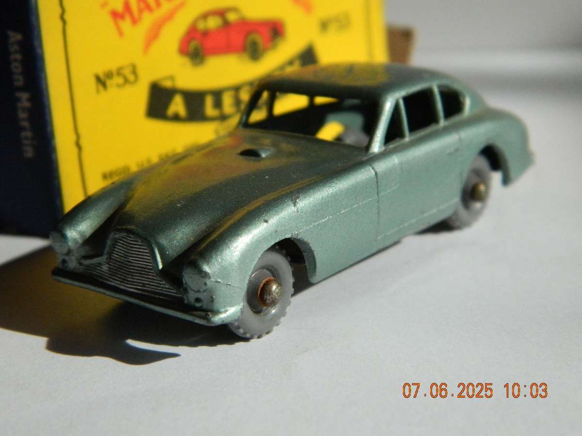 MATCHBOX SERIES  -  53  -  ASTON MARTIN  -  ORIGINAL BOX
