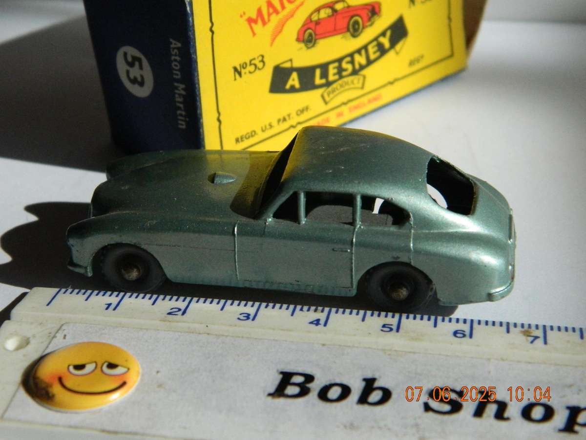 MATCHBOX SERIES  -  53  -  ASTON MARTIN  -  ORIGINAL BOX