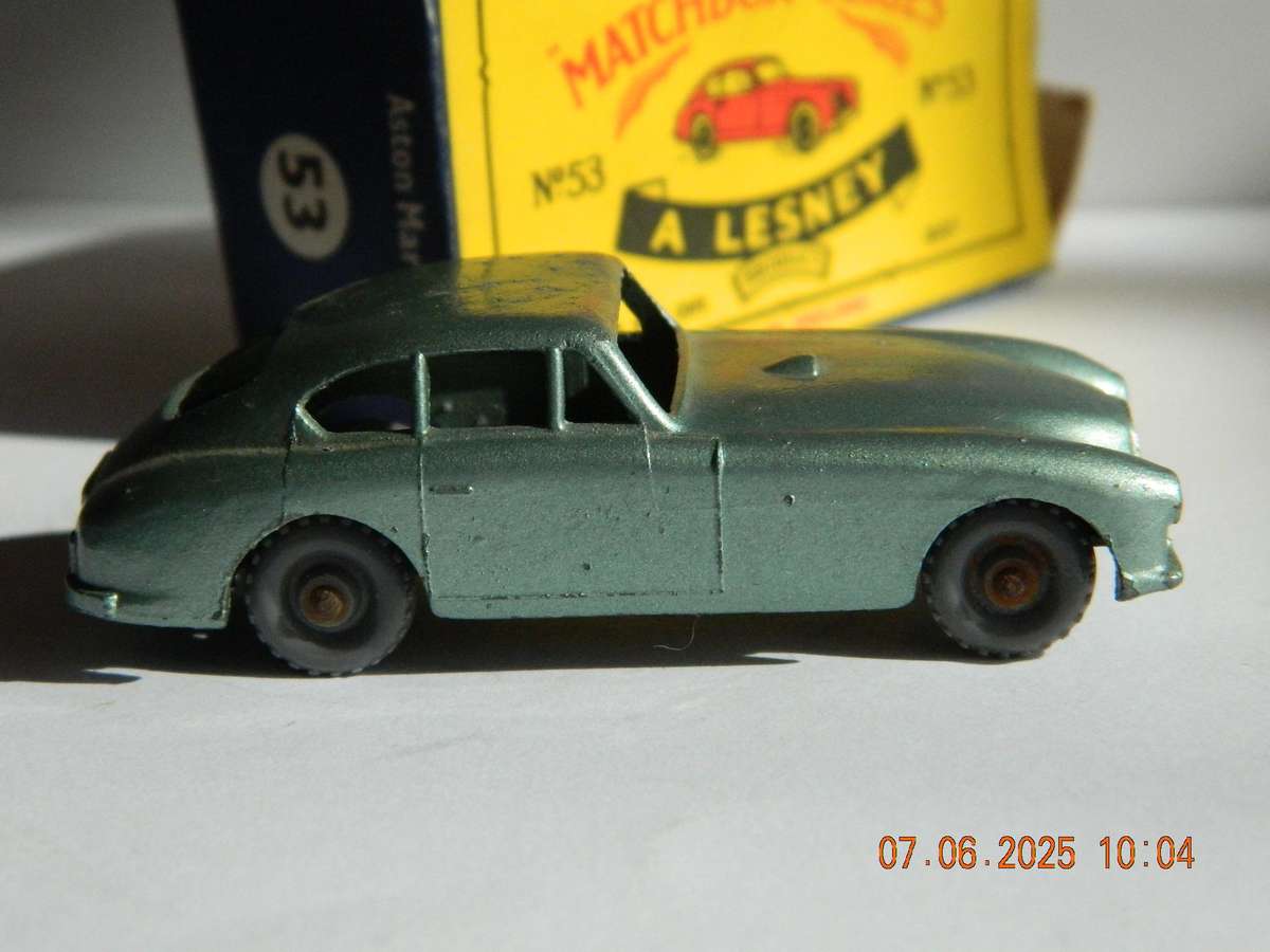 MATCHBOX SERIES  -  53  -  ASTON MARTIN  -  ORIGINAL BOX