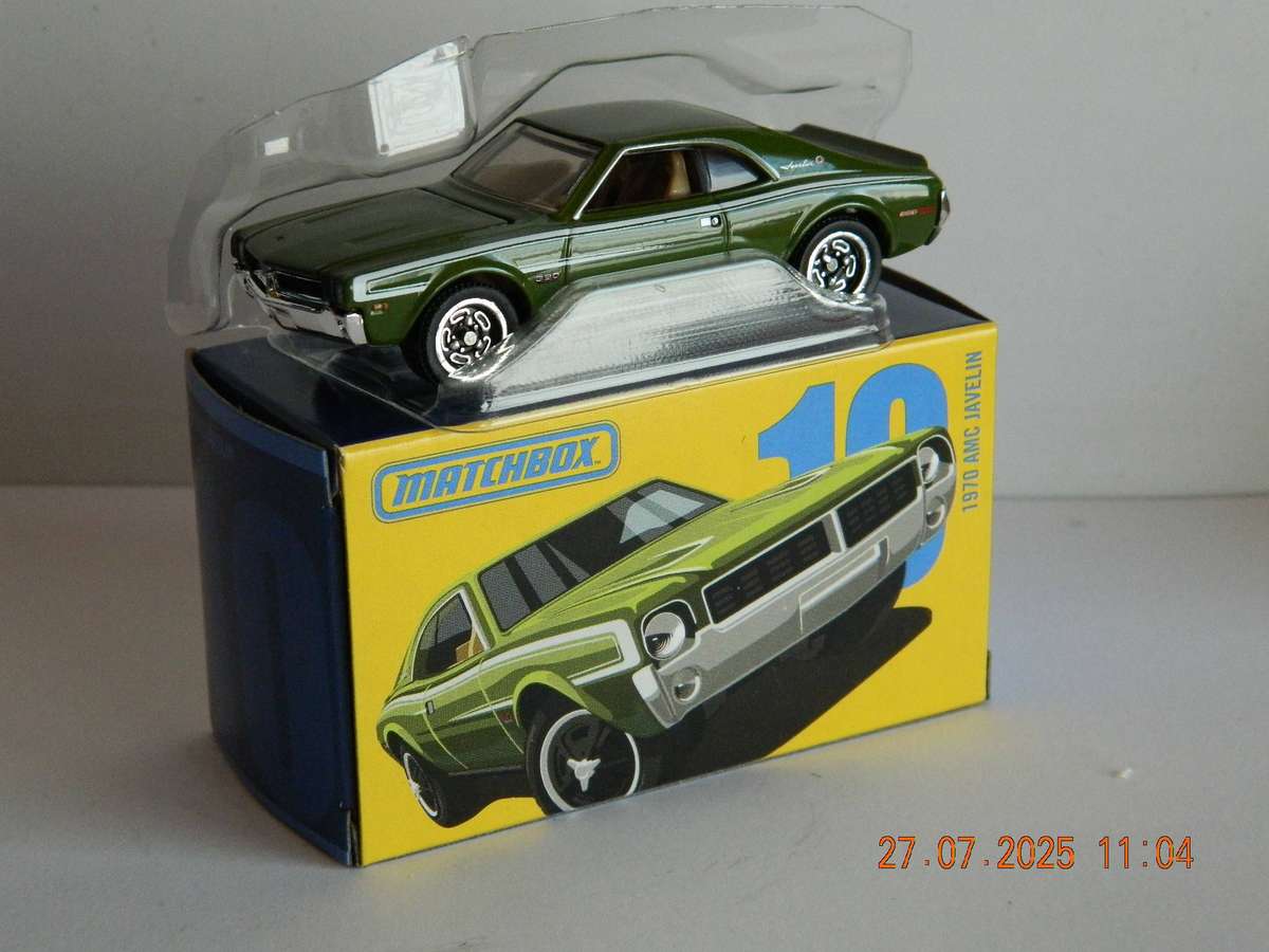 MATCHBOX COLLECTORS  -  10  -   1970 -   AMC JAVELIN