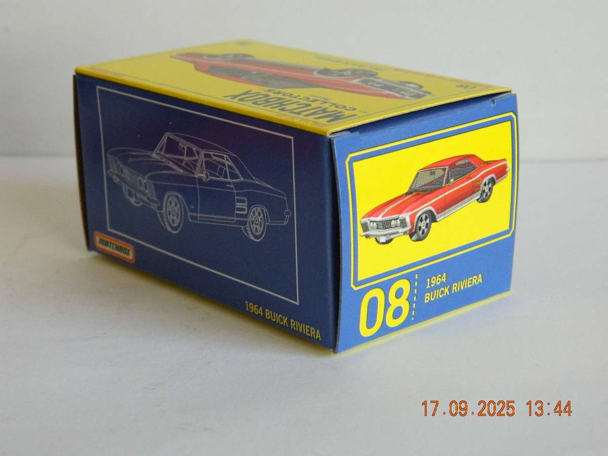 MATCHBOX COLLECTORS  -  08  -   1964 - BUICK RIVIERA
