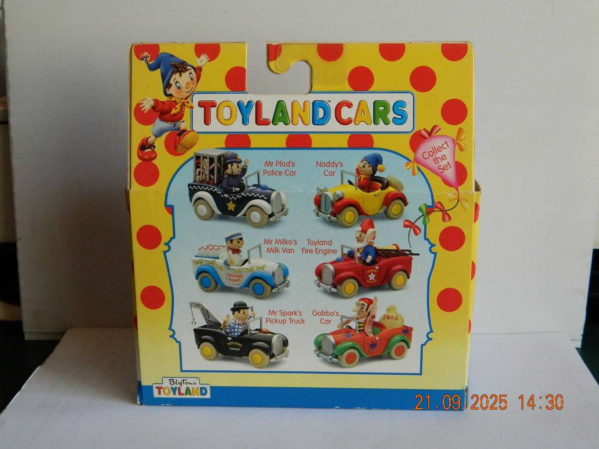 LLEDO TOYS  -  TOYLAND CARS  - 125399  -   NODDY'S CAR  -  VERY RARE