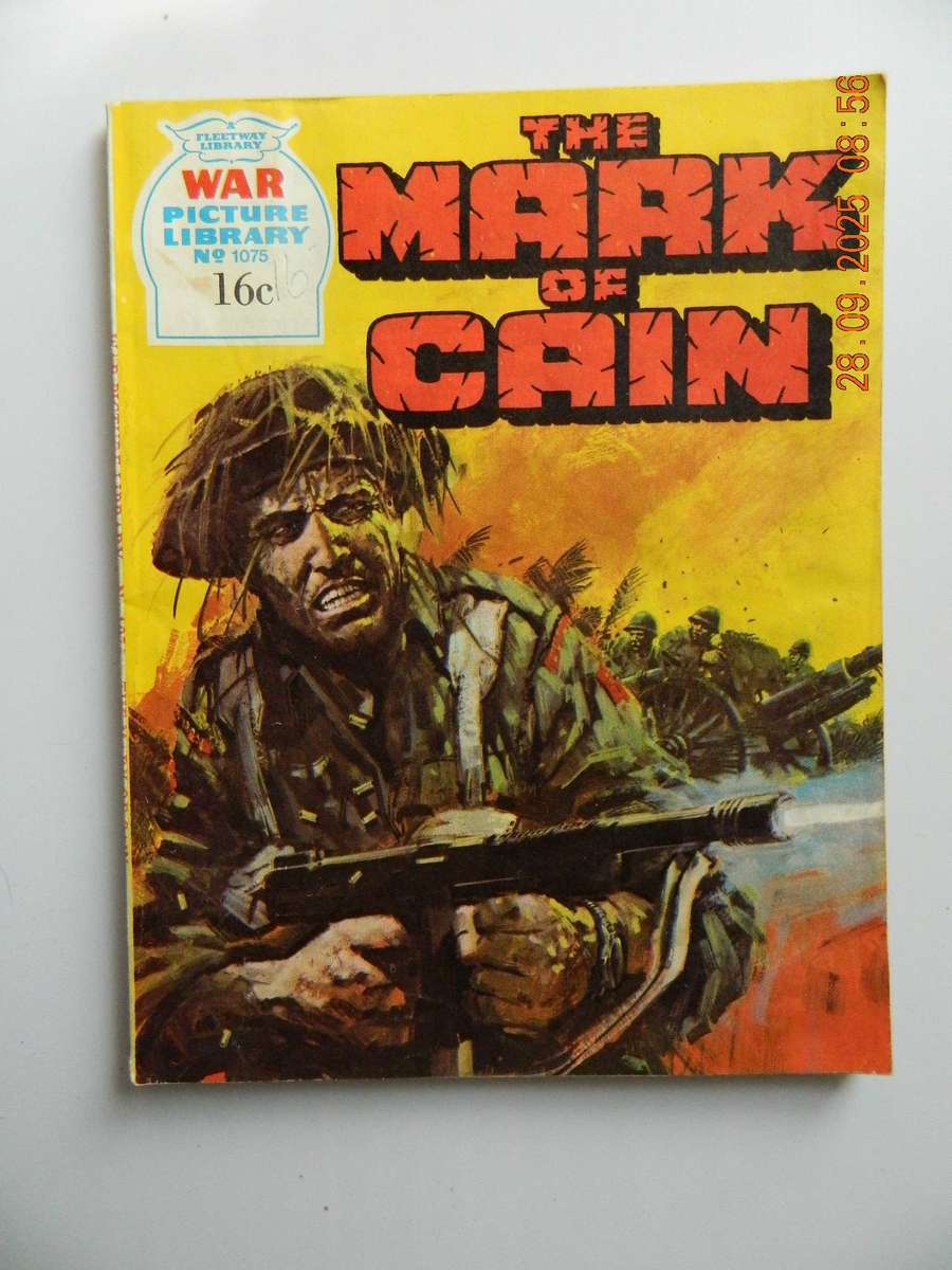 WAR PICTURE LIBRARY -  NO.  1075  -  THE MARK OF CAIN