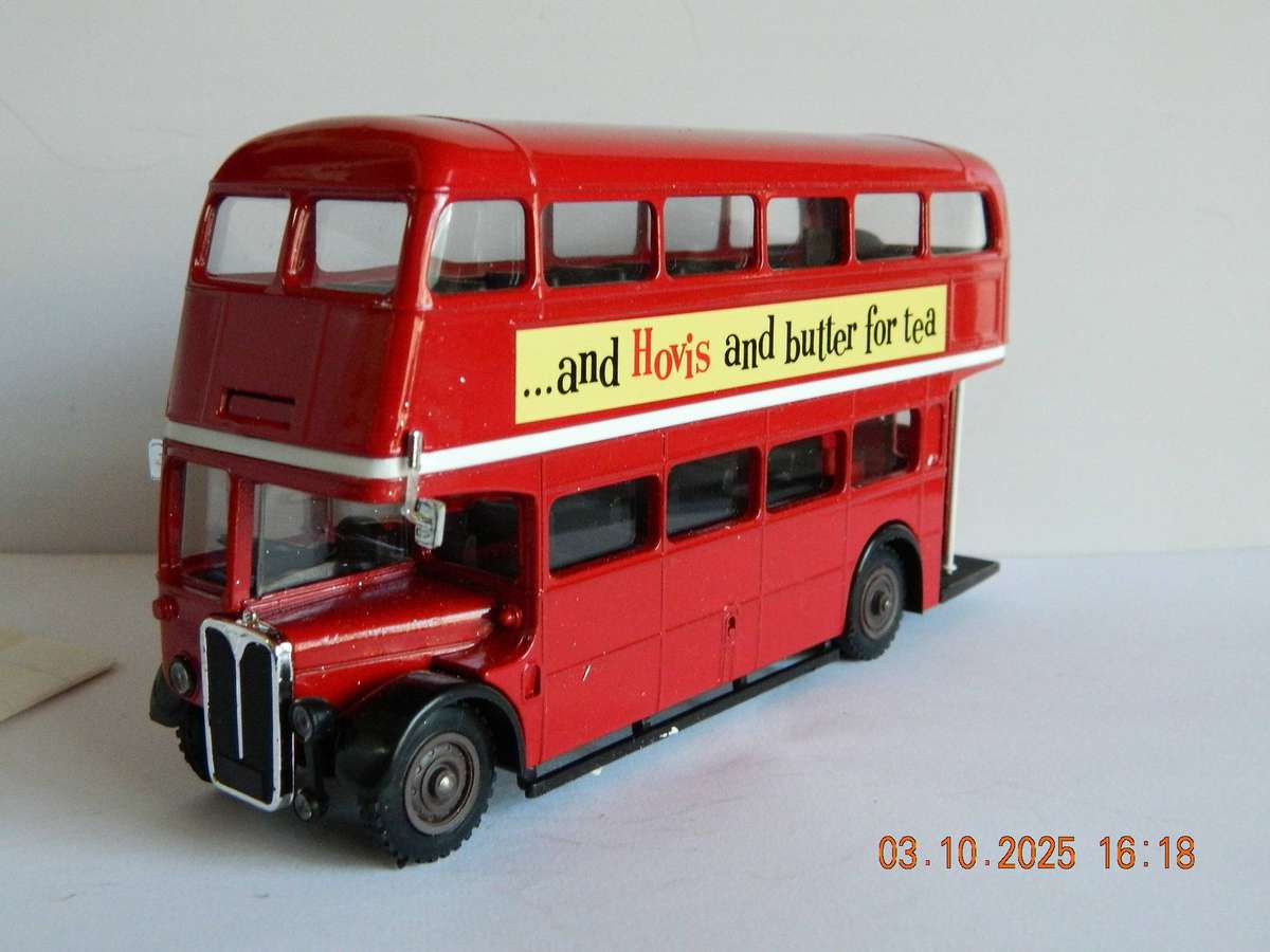 SOLIDO  TOYS  -  4402   -    BUS  LONDONIEN DOUBLE DECKER