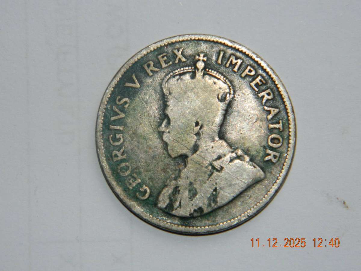 ZUID AFRICA -   TWO AND A HALF SHILLING  COIN  -  1924