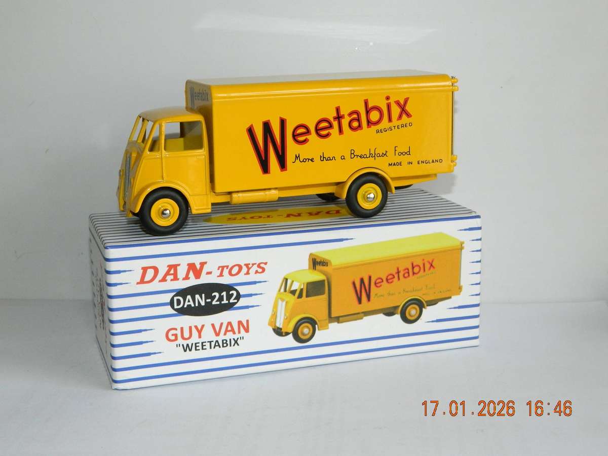 DAN TOYS  -  212  -  GUY VAN  (WEETABIX)