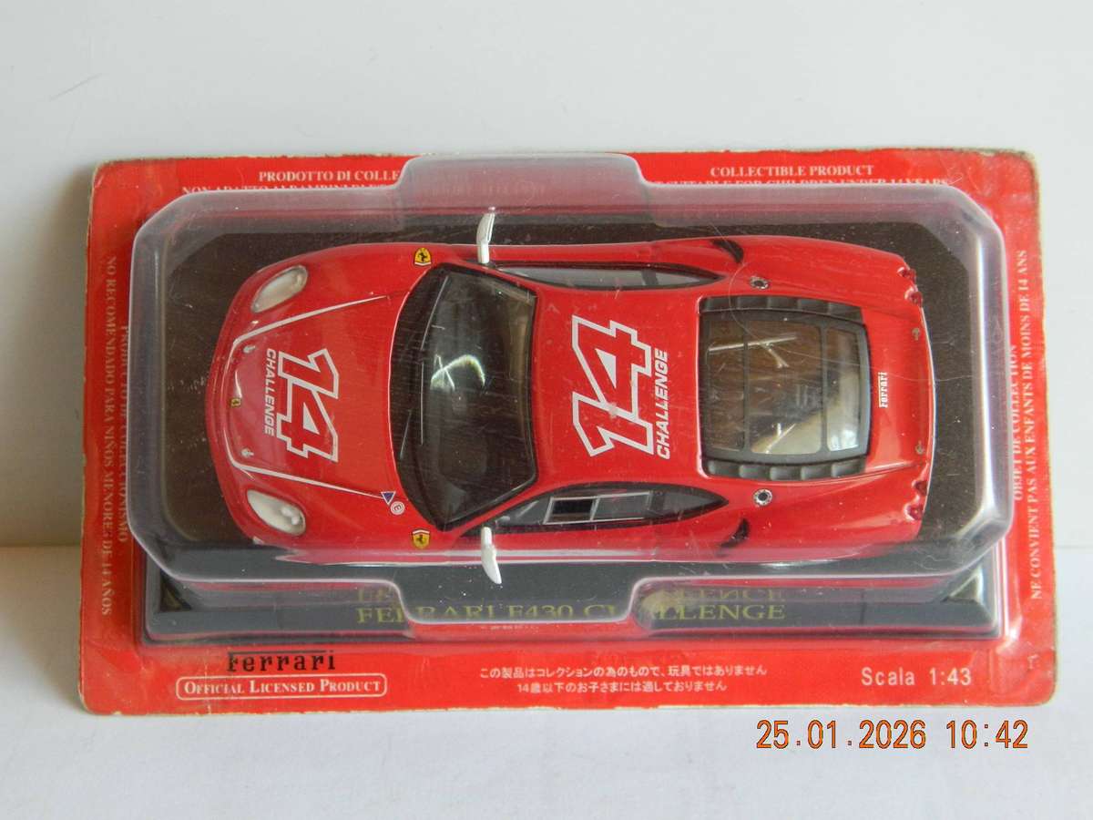 FERRARI OFFICIAL LICENSED PRODUCT  -  109201759  -  FERRARI   F430 CHALLENGE