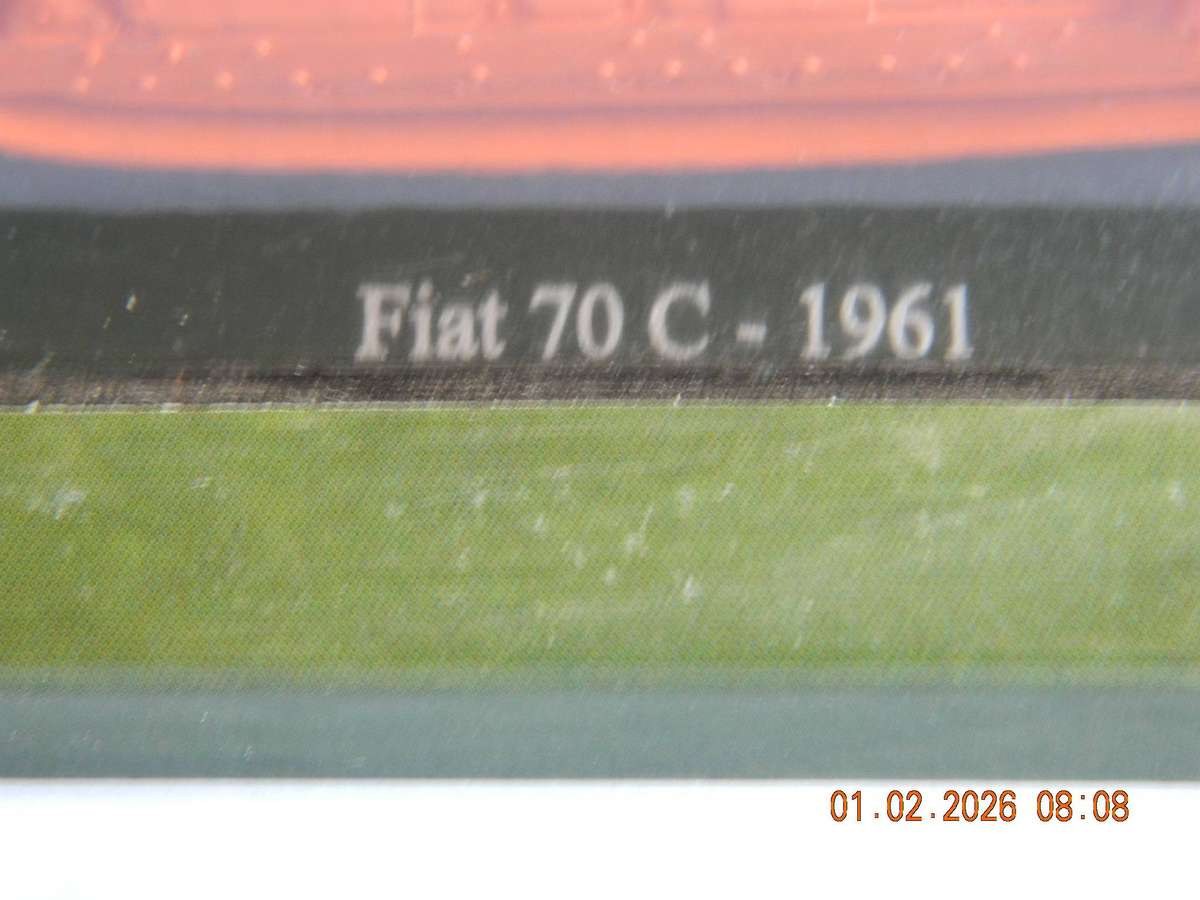 HATCHETTE PARTWORKS   -  29/125UKK604103  -  FIAT 70 C   -  1961  -  TRACTOR
