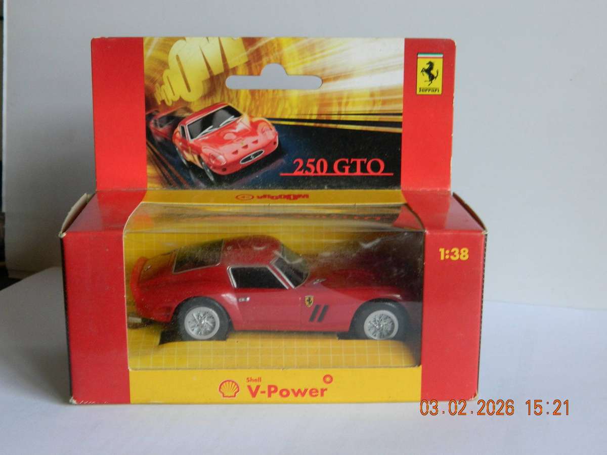 FERRARI OFFICIAL LICENSED PRODUCT  -  SHELL V-POWER  -  FERRARI  250 GTO