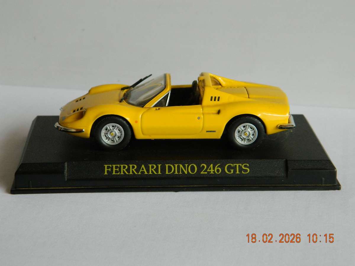 FERRARI OFFICIAL LICENSED PRODUCT  -   -  FERRARI DINO  246  GTS