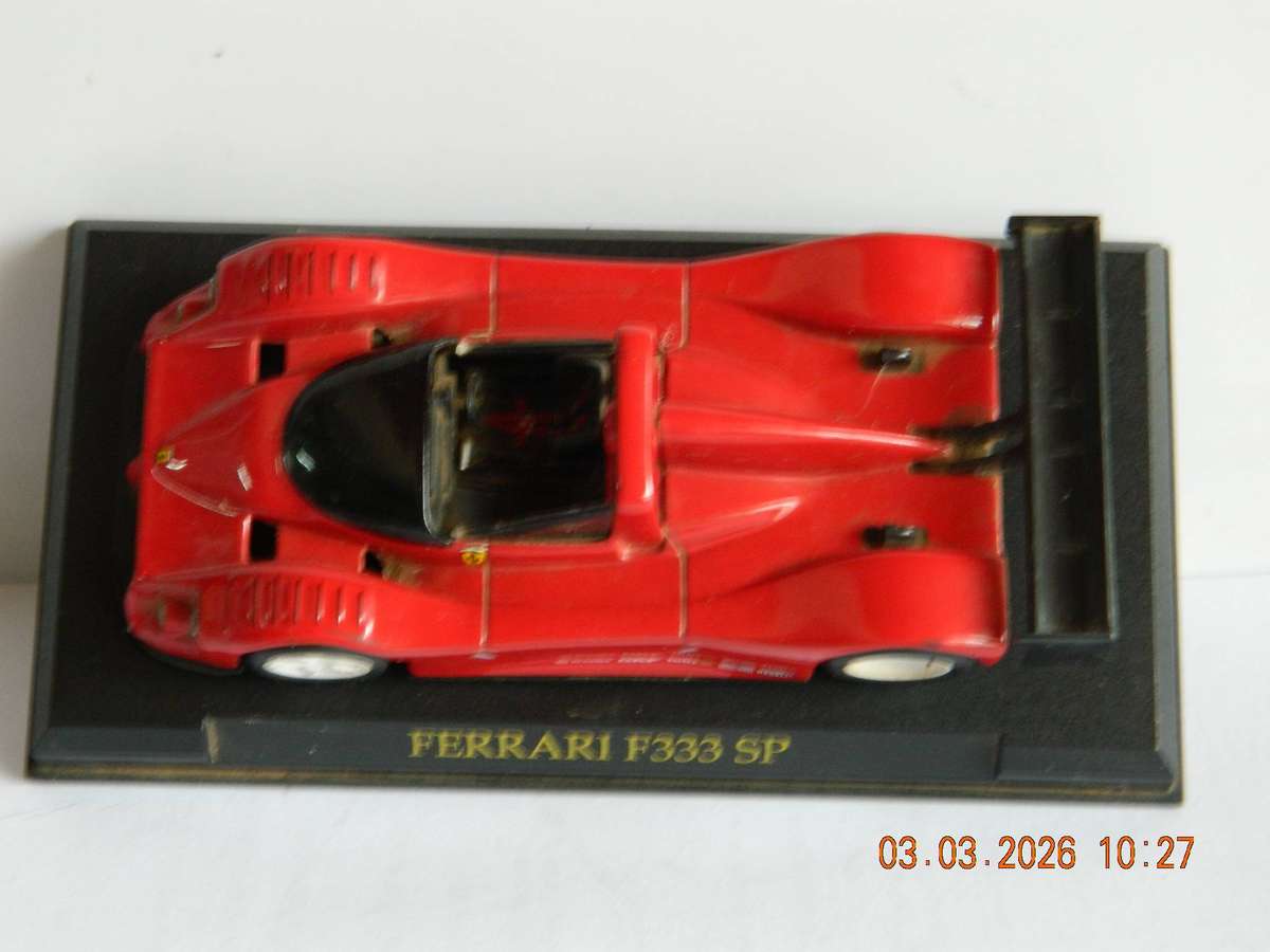 FERRARI OFFICIAL LICENSED PRODUCT  -  -  FERRARI  F 333  SP