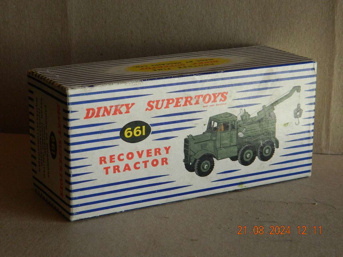 DINKY  SUPER TOYS  -  661  -   RECOVERY TRACTOR