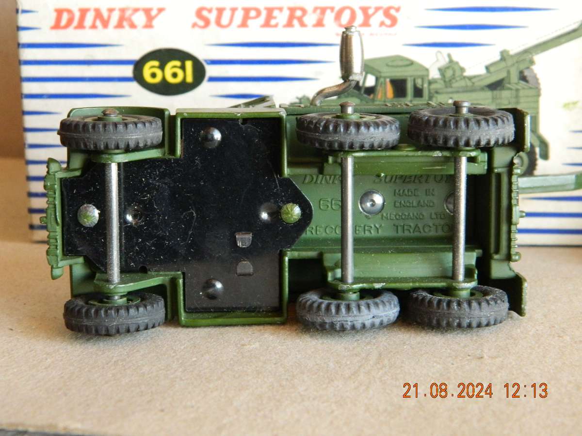 DINKY  SUPER TOYS  -  661  -   RECOVERY TRACTOR