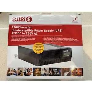 Ellies 720W 1200VA Inverter Uninterruptible Power Supply (UPS) 12v DC or 230v AC