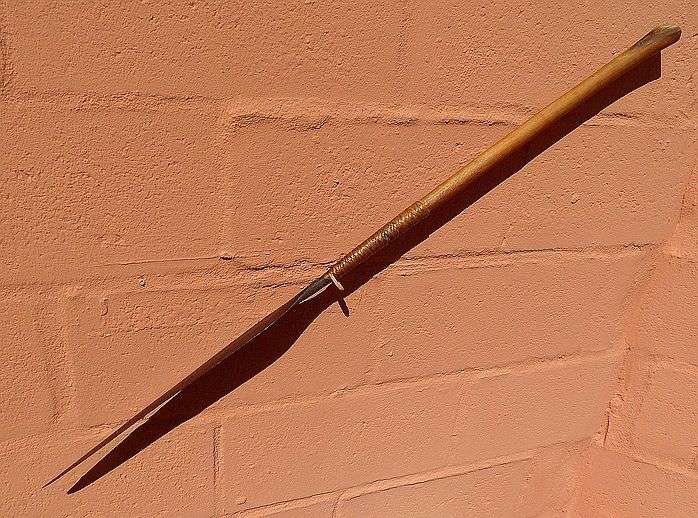 ORIGINAL ZULU STABBING SPEAR ASSEGAI " IKLWA "