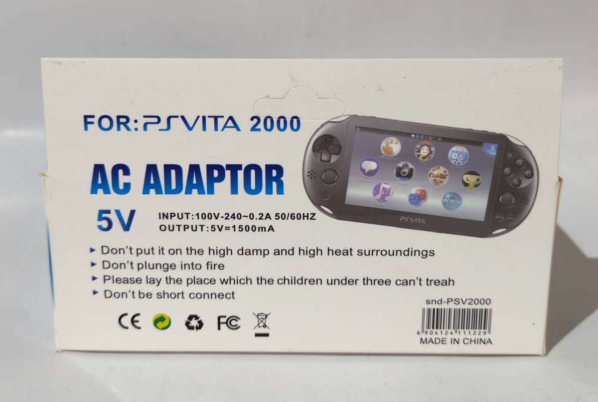 AC Adaptor for PSVITA 2000 5V (PS Vita) [New]