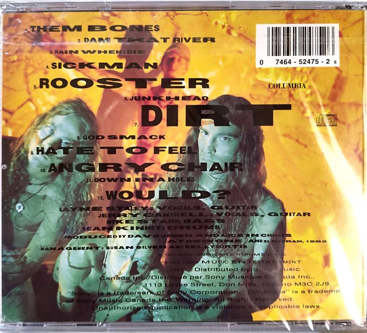 Alice in Chains - Dirt (CD)