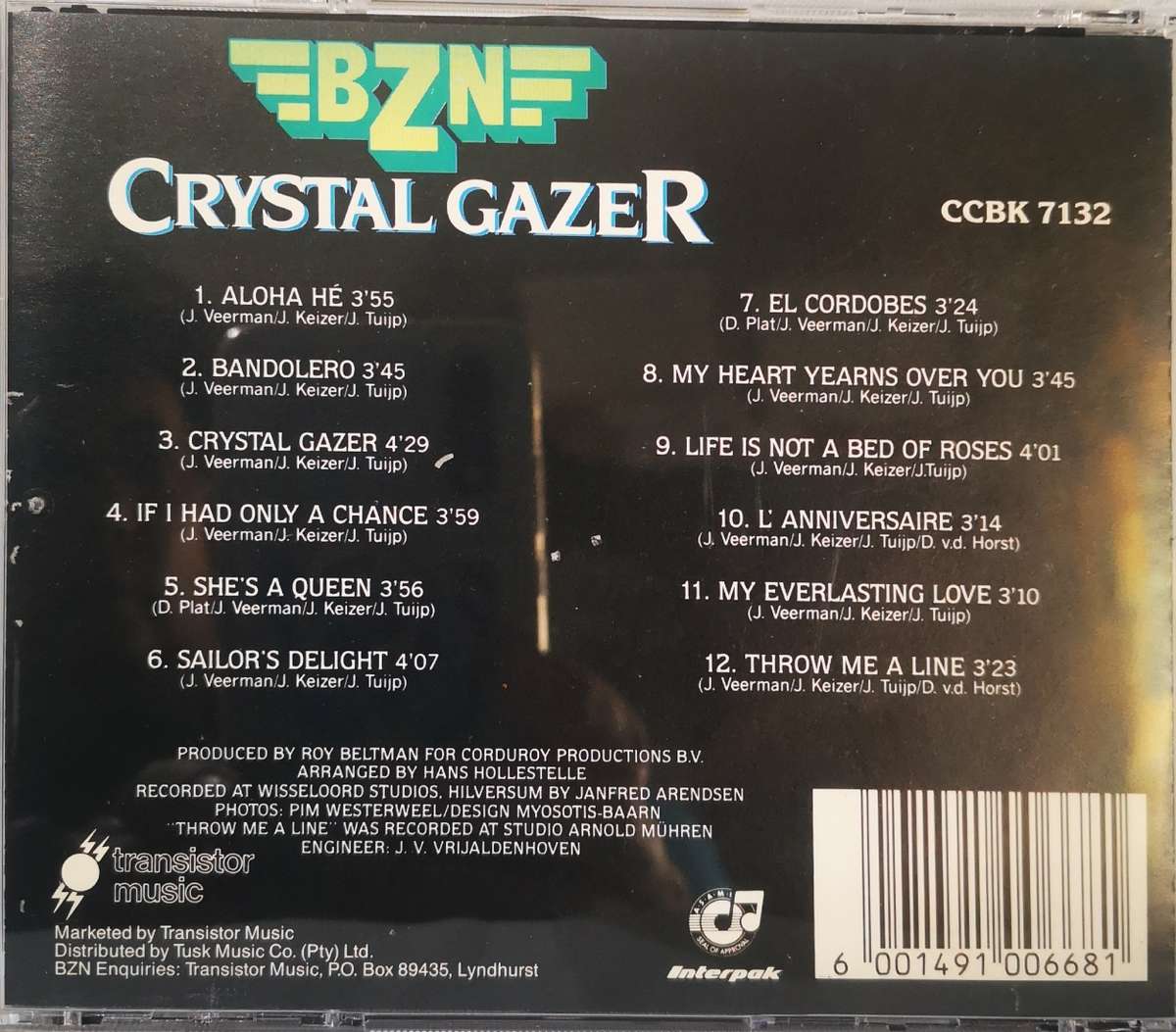 BZN - Crystal Gazer (CD)