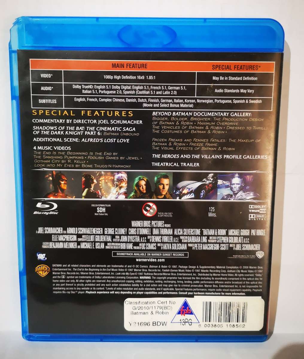 Batman & Robin (Blu-Ray)