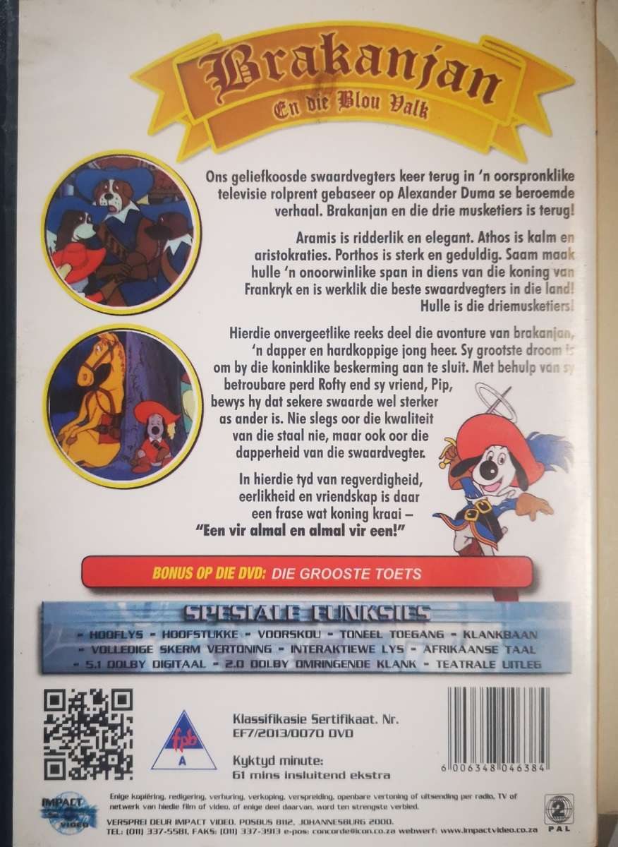 Brakanjan - En Die Blou Valk (DVD)