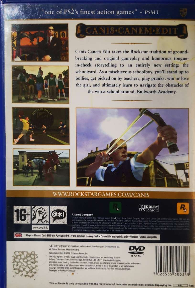 Canis Canem Edit (PS2)