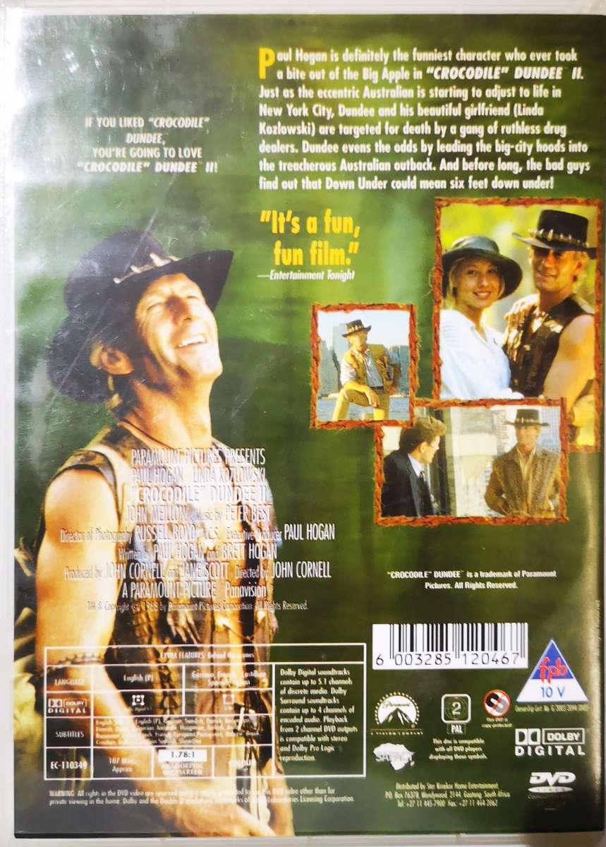 Crocodile Dundee II (DVD)