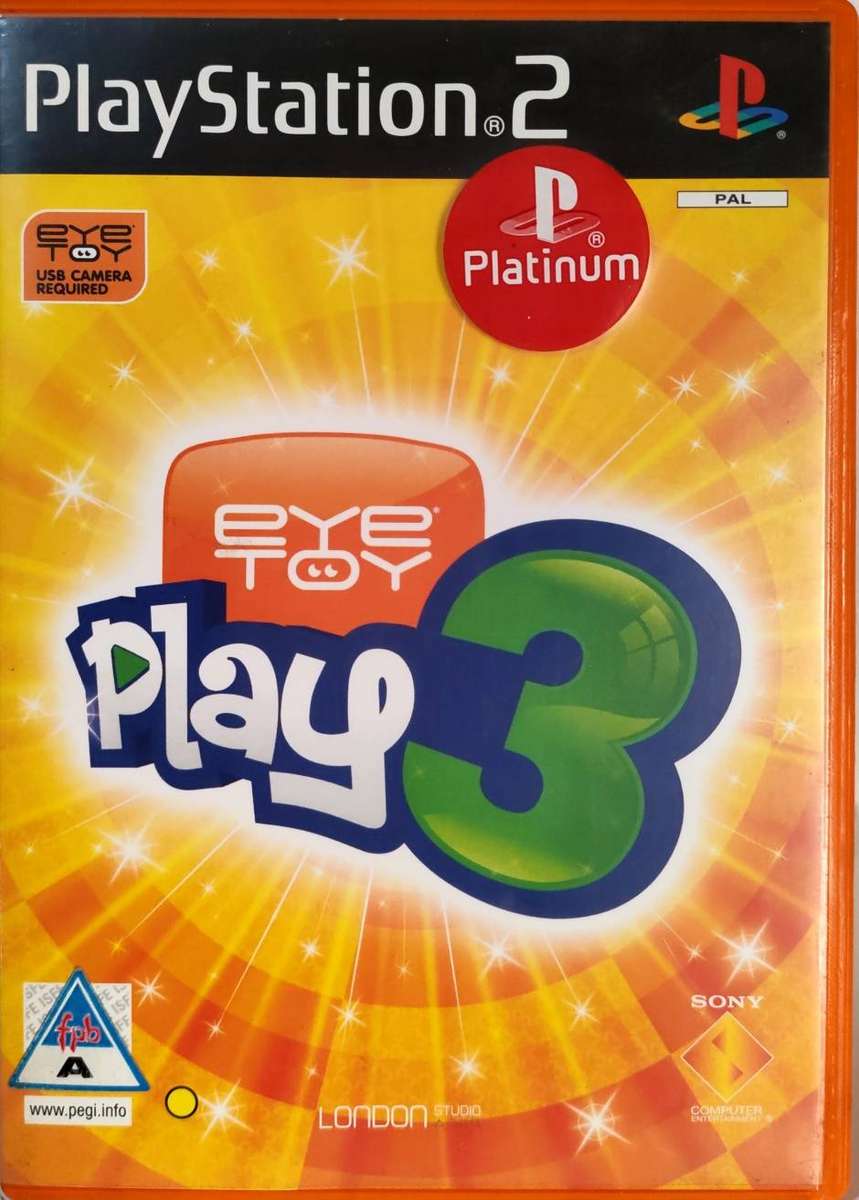 EyeToy - Play 3 (PS2) (Excellent)