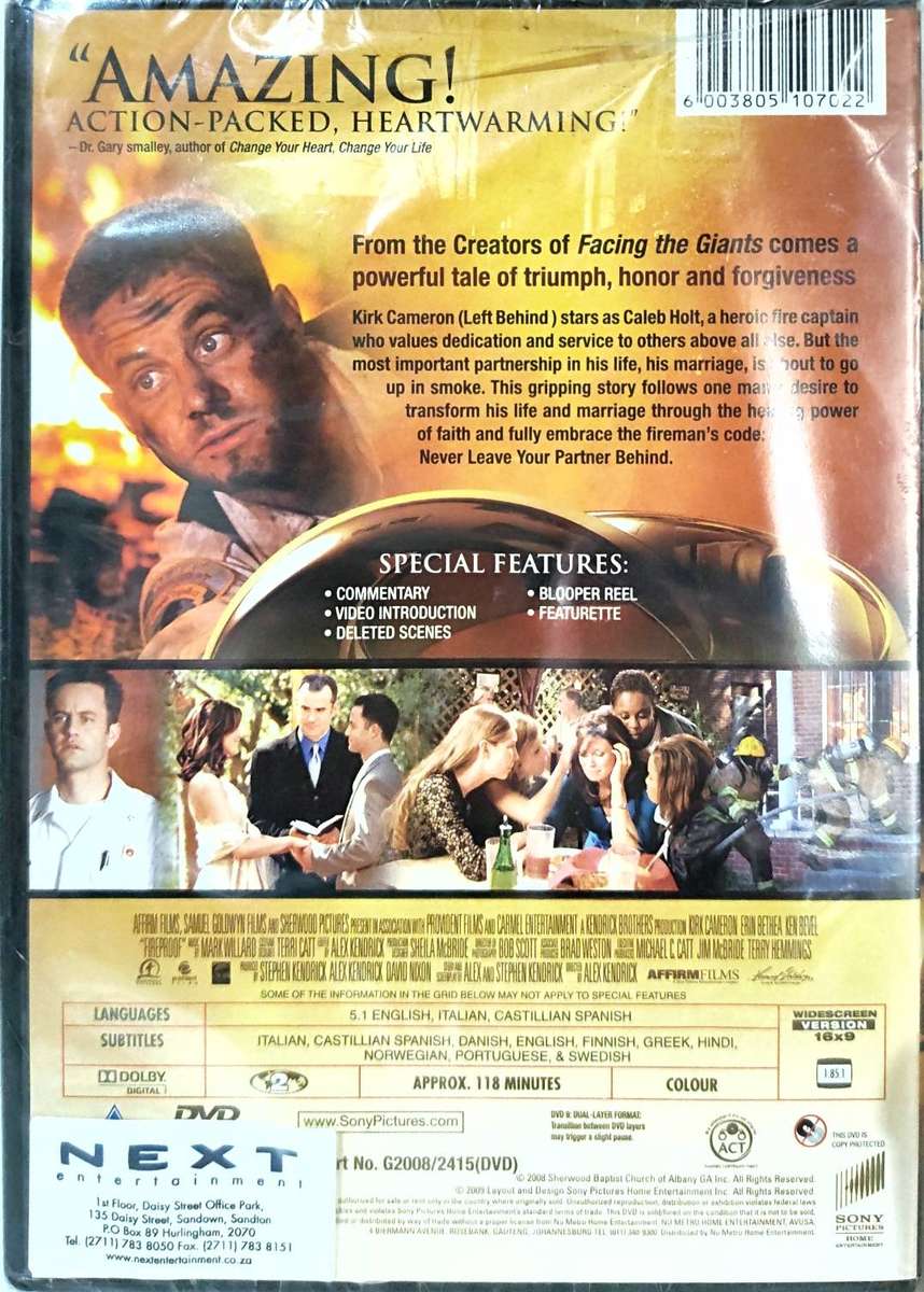 Fireproof (DVD) [New]