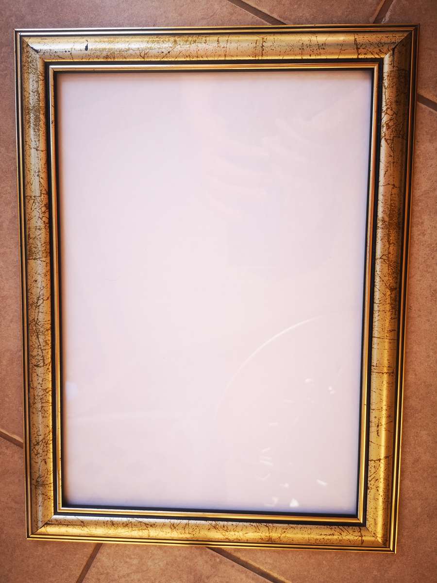 A4 Frame - Old Gold