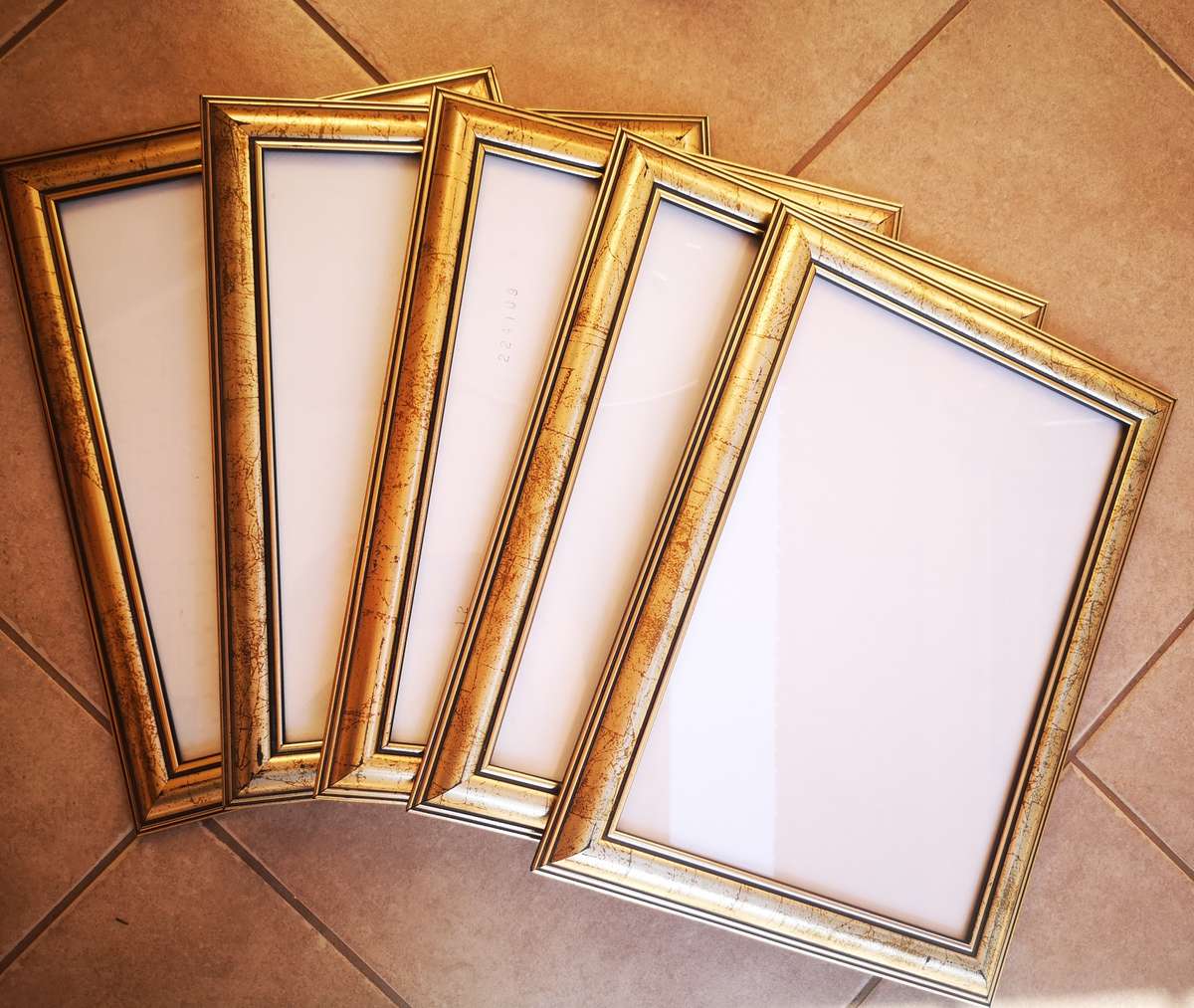 A4 Frame - Old Gold