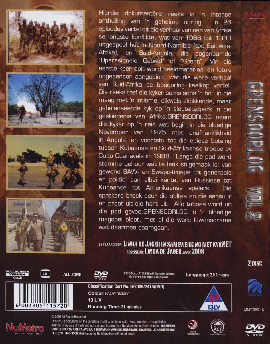 Grensoorlog - Vol.2 (2-DVD)