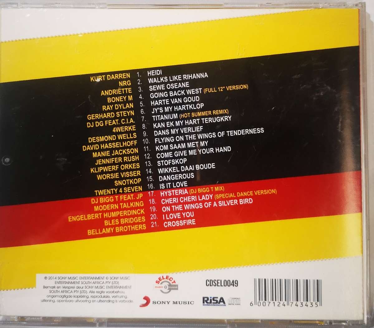 Langarm-Sokkie Dansklub Treffers 11 (CD)