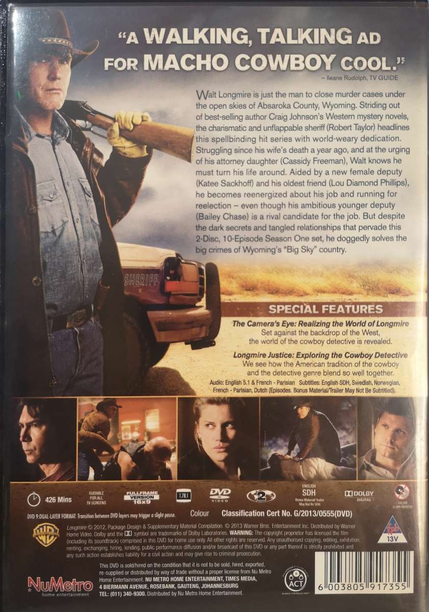 Longmire - Season 1 (2-DVD)