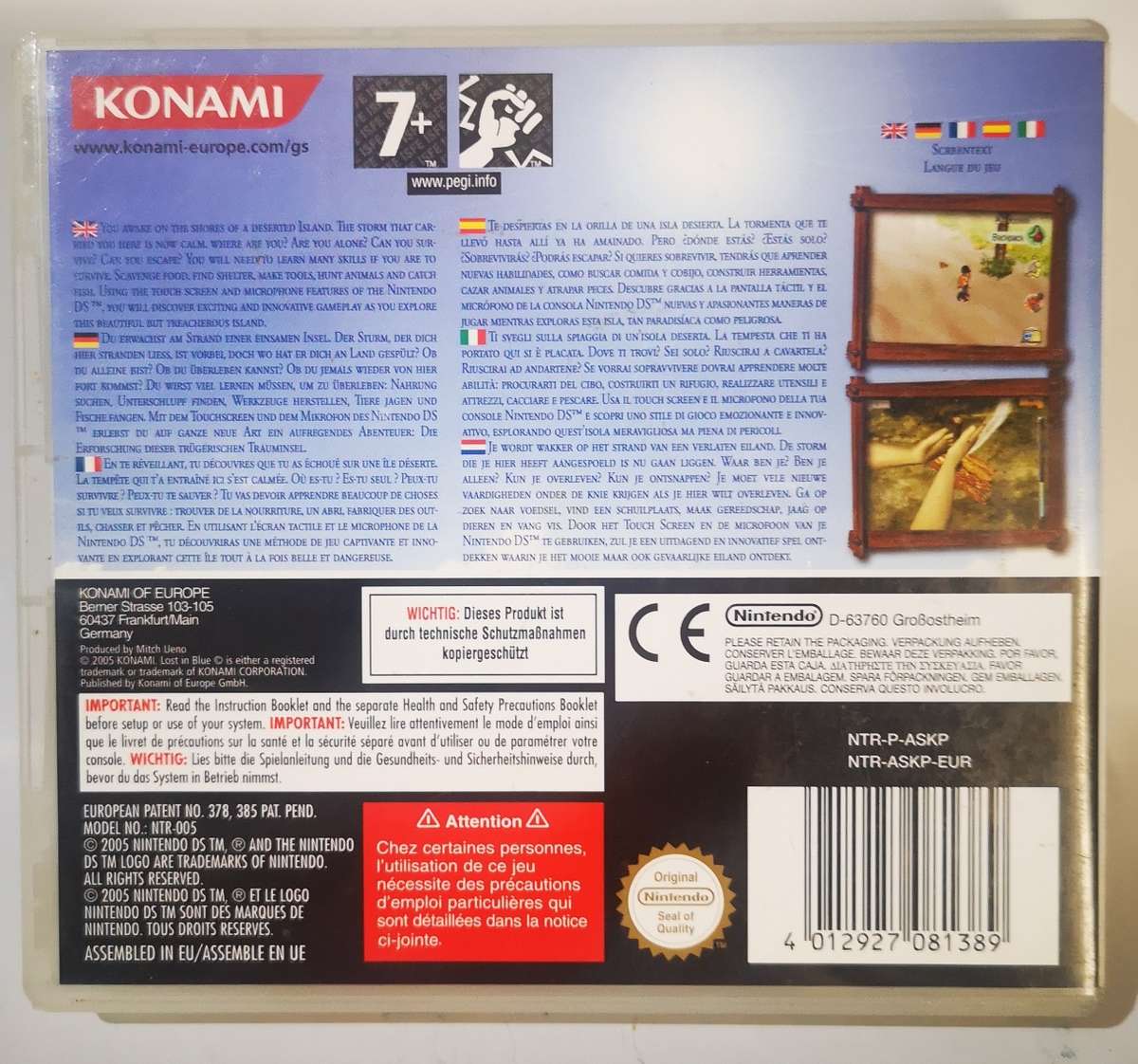 Lost in Blue (Nintendo DS)