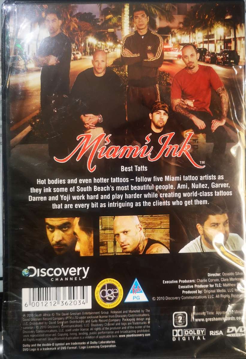 Miami Ink - Best Tatts (Tattoos) (Discovery Channel) (DVD) [New]