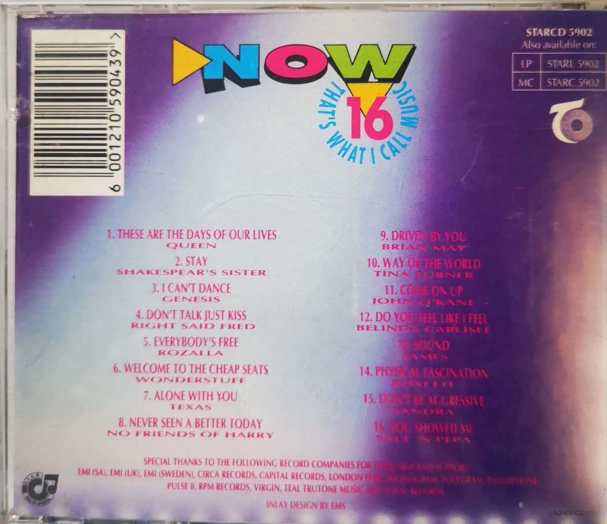 Now 16 - Now that's What I Call Music (CD)