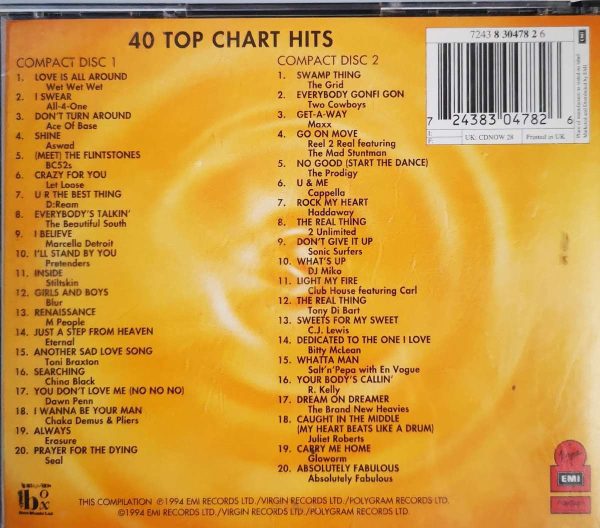 Now 28 - Now that's What I Call Music (2-CD) UK