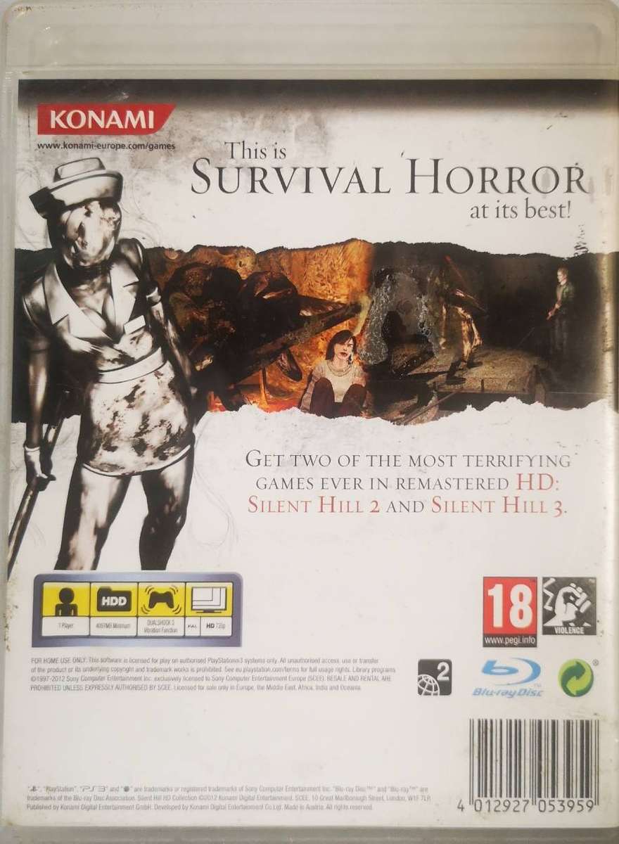 Silent Hill - HD Collection (PS3) (Mint)