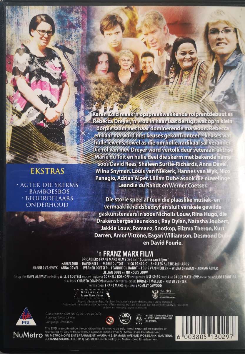 Susanna van Biljon DVD