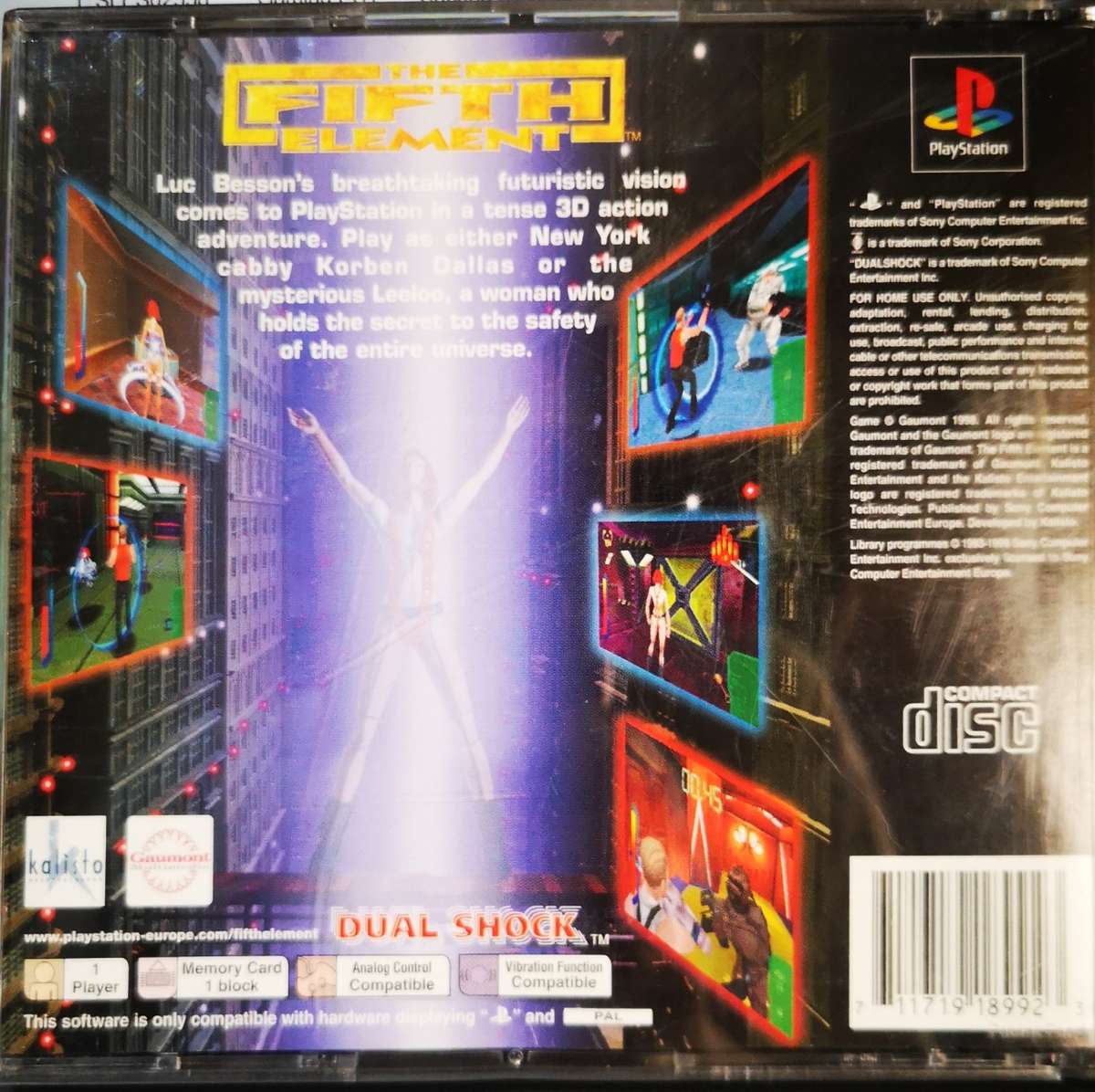 The Fith Element (PS1)