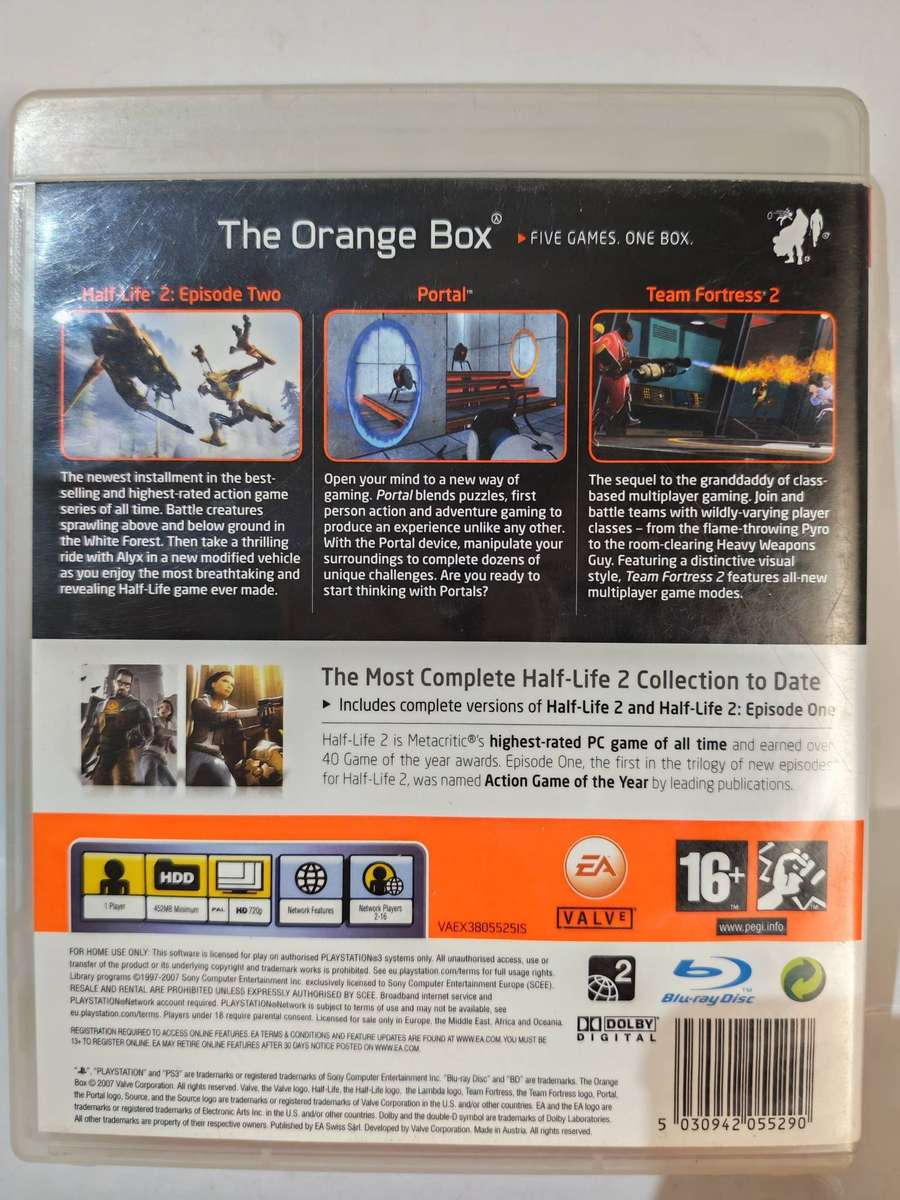 The Orange Box (PS3) (Excellent)