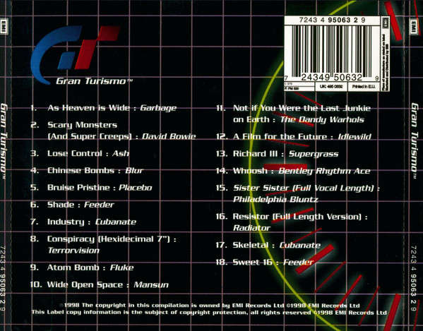 The Sound Of Gran Turismo (CD)