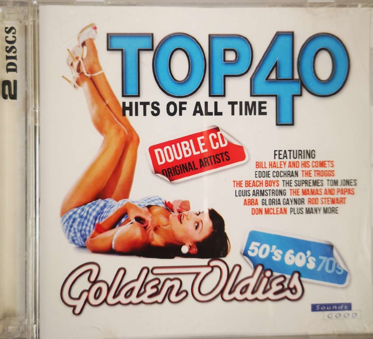 Top 40 Hits of All Time - Golden Oldies 50's 60's 70's (2-CD)