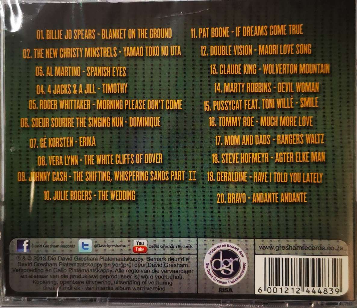 Vat 5 - Vol 2 (Met Derrich Gardner) Various Artists (RSG) (CD)